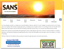 Tablet Screenshot of 4sans.org
